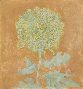 Crisântemo, 1906-1942 de Piet Mondrian