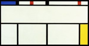 Composição de Piet Mondrian