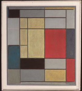 Composição I de Piet Mondrian