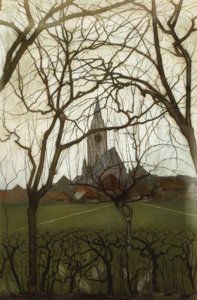 Igreja da vila (Dorfkirche); Jacobskerk, Winterswijk de Piet Mondrian