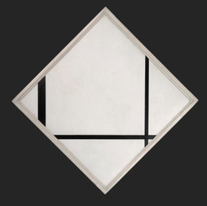 Fox Trot A de Piet Mondrian
