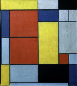 Composição II de Piet Mondrian