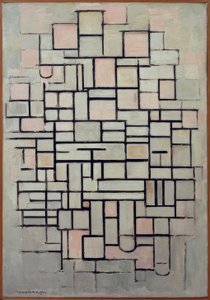 Komposition Nr. IV; Composição 6 de Piet Mondrian