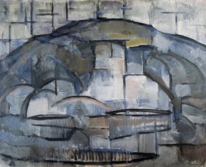 Paisagem de Piet Mondrian
