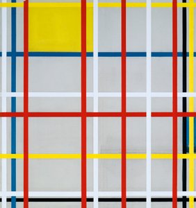 Nova York, 3, 1941 de Piet Mondrian