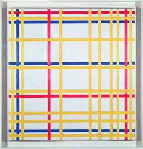 Cidade de Nova Iorque I de Piet Mondrian