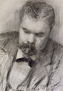 Retrato de Frits Mondrian de Piet Mondrian