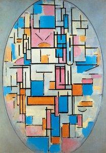 EUA, Nova Iorque, Composição Oval de Piet Mondrian
