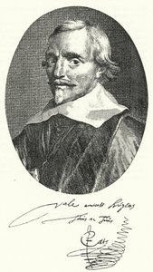 Jacob Cats, poeta e diplomata holandês (gravura) de Pieter (attr.to) Dubordieu