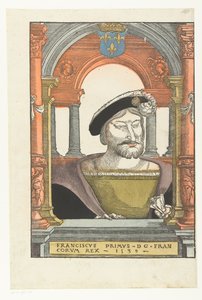 Retrato de Francisco I, Rei da França (1494-1547), Duque da Bretanha e Conde de Provença