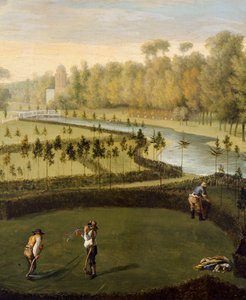 The Gardens at Chiswick House from the West (detalhe de 369420) (óleo sobre painel)