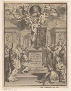 Fábulas de Esopo Fedro agosto. libertado das fábulas de Esopo (título no objeto) de Pieter Balthasar Bouttats