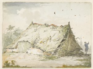 Fazenda em ruínas de Pieter Bartholomeusz. Barbiers