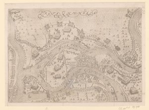 Cerco e captura de St Andrews por Maurice, 1600 de Pieter Bast