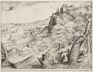 Caça ao coelho de Pieter Bruegel d.Æ.