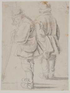 Dois fazendeiros de Pieter Bruegel d.Æ.