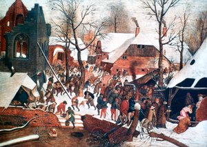 A Adoração dos Reis Magos, c1567 de Pieter Bruegel the Elder