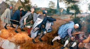 A Parábola dos Cegos, 1568 de Pieter Bruegel the Elder