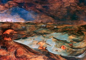 A Tempestade, 1569 de Pieter Bruegel the Elder
