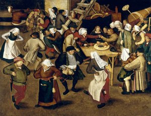 Casamento camponês de Pieter Brueghel the Younger