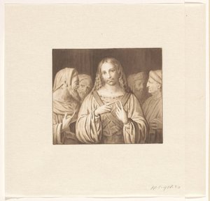 O jovem Cristo entre os escribas de Pieter Christoffel Wonder