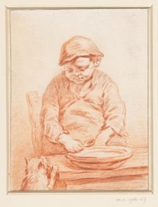 Galahad sozinho podia ver a beleza perfeita do Santo Graal, c.1925 (lito a cores) de Pieter Christoffel Wonder