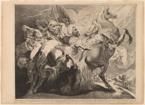 A derrota de Senaqueribe de Pieter Claesz Soutman after Sir Peter Paul Rubens