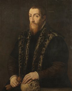 Retrato de um homem com uma caveira, 1550