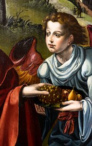 Tríptico da Sagrada Família de Pieter Coecke van Aelst