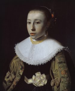 Retrato de uma jovem garota, 1633-35