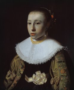 Retrato de uma jovem, 163335. de Pieter Dubordieu