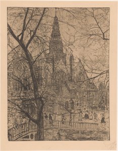Igreja Velha em Amsterdã