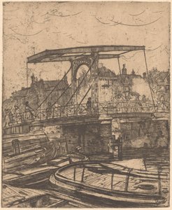 Ponte Magricela em Amesterdão de Pieter Dupont