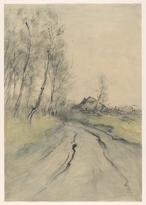 Rota terrestre de Pieter H.J.J. Ras (signed by artist)