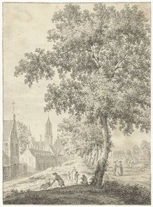 Sobre a muralha da cidade em Utrecht