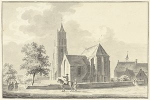 Igreja e Câmara Municipal em Heukelom