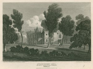 Strawberry Hill, Twickenham, Londres; A sede da Condessa Dowager Waldegrave