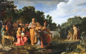"O batismo do Eunuco" (O batismo do etíope) - um episódio na vida de Filipe diácono, que encontra um eunuco, tesoureiro da rainha da Etiópia, viajando perto de Gaza e o converte ao cristianismo. Início do Ovo