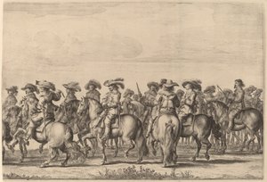 Entrada de Marie de Medici em Amsterdã [placa 4 de 6] de Pieter Nolpe