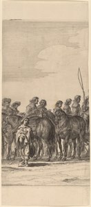 Entrada de Marie de Medici em Amsterdã [placa 5 de 6] de Pieter Nolpe