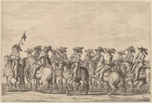 Entrada de Marie de Medici em Amsterdã [placa 6 de 6] de Pieter Nolpe