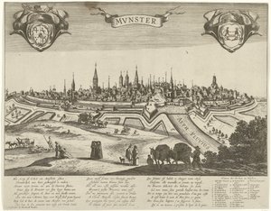 Panorama de Münster de Pieter Nolpe