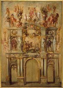 O Arco de Fernando, ca 1634. de Pieter Paul Rubens