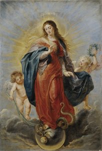 A Imaculada Conceição, ca. 1628-1629 de Peter Paul Rubens
