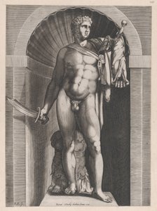 Espelho da Magnificência Romana: Diomedes com o Paládio na mão esquerda, 1582., 1582