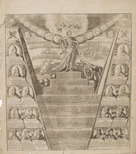 A Apoteose da Glória Militar de Pedro, 1717 de Pieter Pickaert