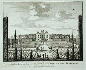 Casa e jardins em Saint Annen-Land, de 