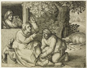Alegoria da luta conjugal