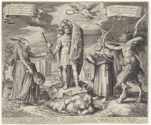 Cavaleiro cristão de Pieter Serwouters