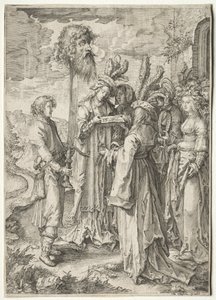 Davi com a Cabeça de Golias de Pieter Serwouters